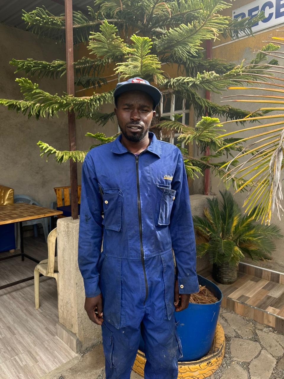 samuel chege supervisor and head of mechanical department